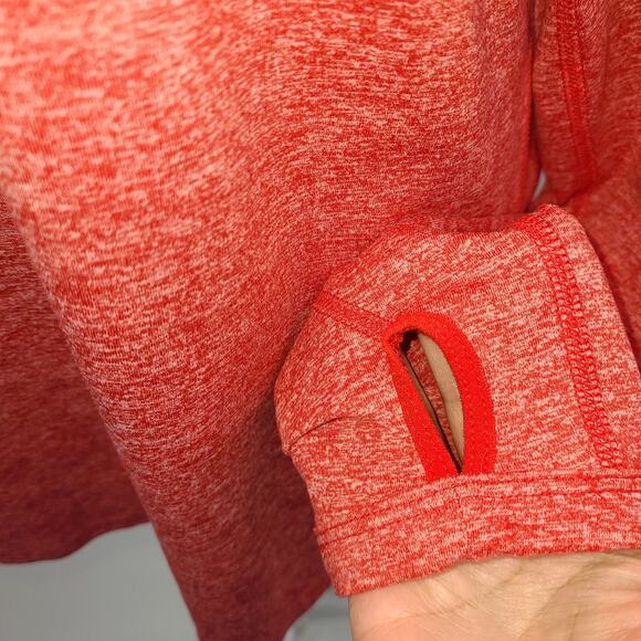 Southern Methodist SMU Mustangs Nike Women 1/2 Zip Pullover Red XL Nike Dri- Fit - Picture 6 of 12